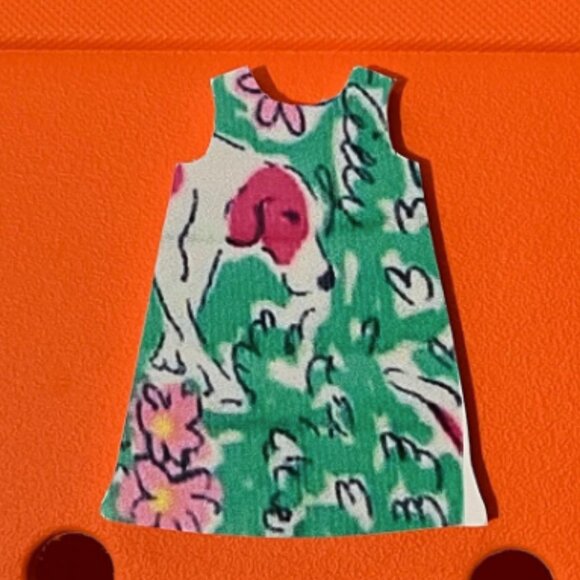 Lilly Pulitzer Shift Dress Bogg Charms-One of a Kind! - Picture 2 of 6